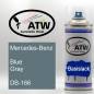 Preview: Mercedes-Benz, Blue Gray, DB-166: 400ml Sprühdose, von ATW Autoteile West.